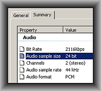24-bit audio exported
