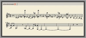 MuseScore music sheet