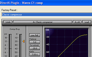 good light compressor settings for mastering audio