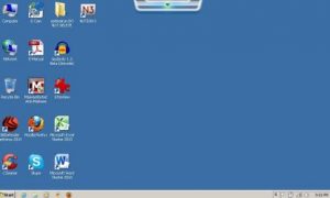 Windows 7 starter desktop optimized for RAM usage