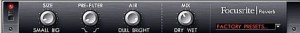 Focusrite reverb small bright room