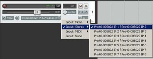 Stereo recording in Reaper