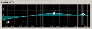 Reaper parametric EQ