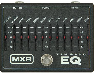 MXR 10-band graphic equalizer